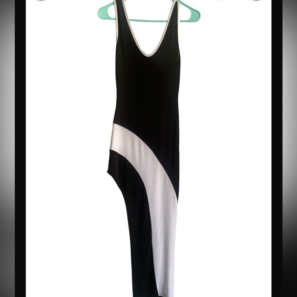 Woman’s Foreign Exchange High Leg Cut Dress - Picture 2 of 3